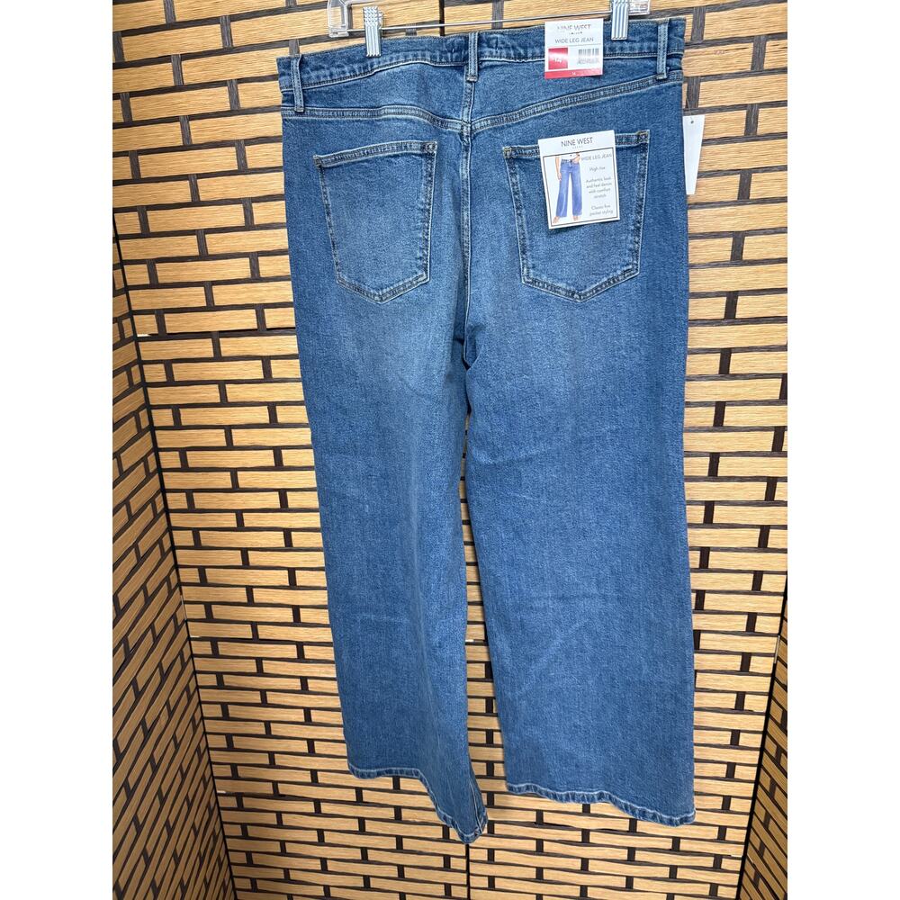 Nine West Wide Leg Jeans SIze 14 - Picture 2 of 7